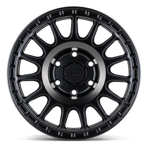 Black Rhino Hard Alloys SANDSTORM 15X7 5X100 +15 S-BLK DT (RF) Wheels