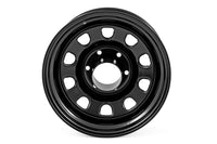 Steel Wheel | Black | 17x9 | 5x4.5 | 3.30 Bore | +0