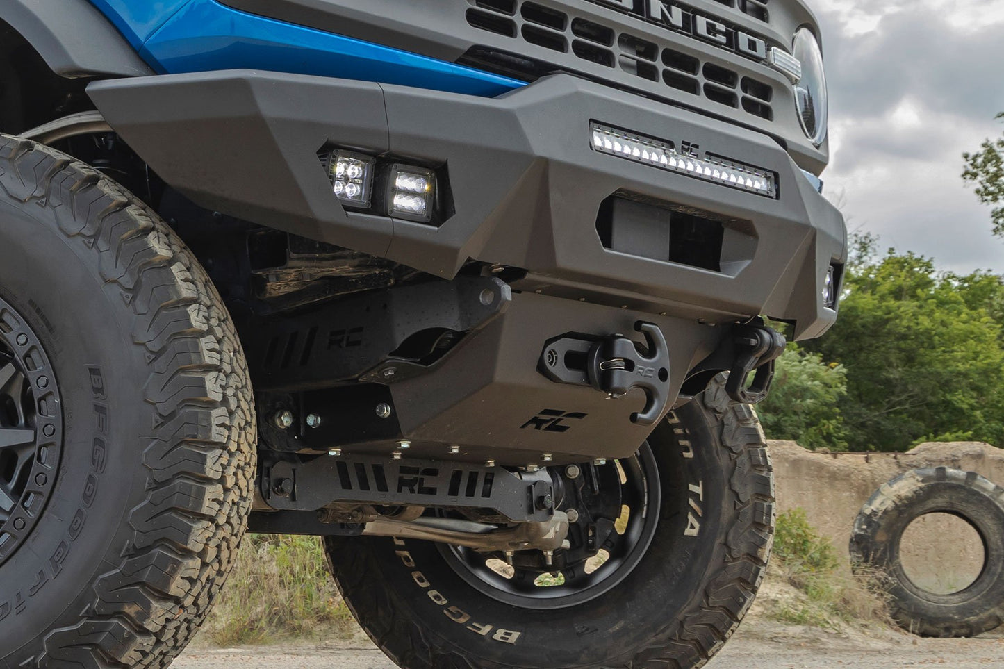 Hidden Winch Mount | 12000S | Ford Bronco 4WD (2021-2025)