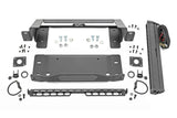 High Winch Mount | All Models | 20 Inch Black Single Row LED | Ford Bronco (21-25)
