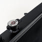CSF 92-00 Honda Civic w/K-Swap V3 Radiator - Black Finish