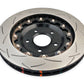 DBA 05-12 Corvette C6 w/Z06 pkg Front Slotted 5000 Series 2 Piece Rotor Assembled w/ Black Hat