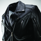 River Road Ironclad Classic Leather Jacket Black - Small