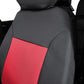Covercraft 19-24 Dodge Ram Endura PrecisionFit Custom Front Row Seat Covers - Red/Black