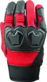 Speed and Strength Moment of Truth Gloves Red - Medium