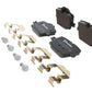Brembo OE 2022 BMW i4/19-22 Z4/20-22 Toyota GR Supra PRIME Low-Met Brake Pad - Rear