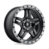 Fuel MATTE BLACK GUN METAL RING D557 18x8 6x120 Wheels
