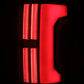 AlphaRex 07-13 Toyota Tundra Nova-Series LED Tail Lights - Black Red