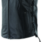 River Road Sapphire Leather Vest Black Womens - Small