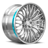 Sentali Barrel Forged SB1 20x10.5 5x115 20 Polished Lip / Hyper Silver Centre
