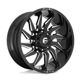 Fuel GLOSS BLACK MILLED D744 20x9 8x180 Wheels