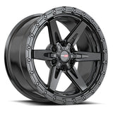 VORTEK Satin Black VRT-602SB 17x9 6x135/6x139.7 Wheels