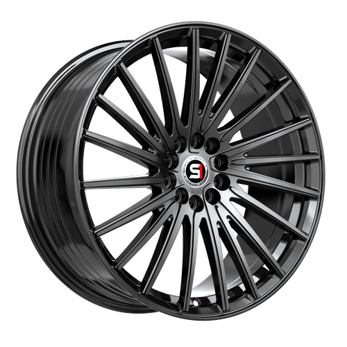 SPEC-1 RACING Gloss Black SP-68GB 17x7.5 5x110/5x114.3 Wheels