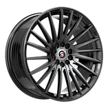 SPEC-1 RACING Gloss Black SP-68GB 17x7.5 5x110/5x114.3 Wheels