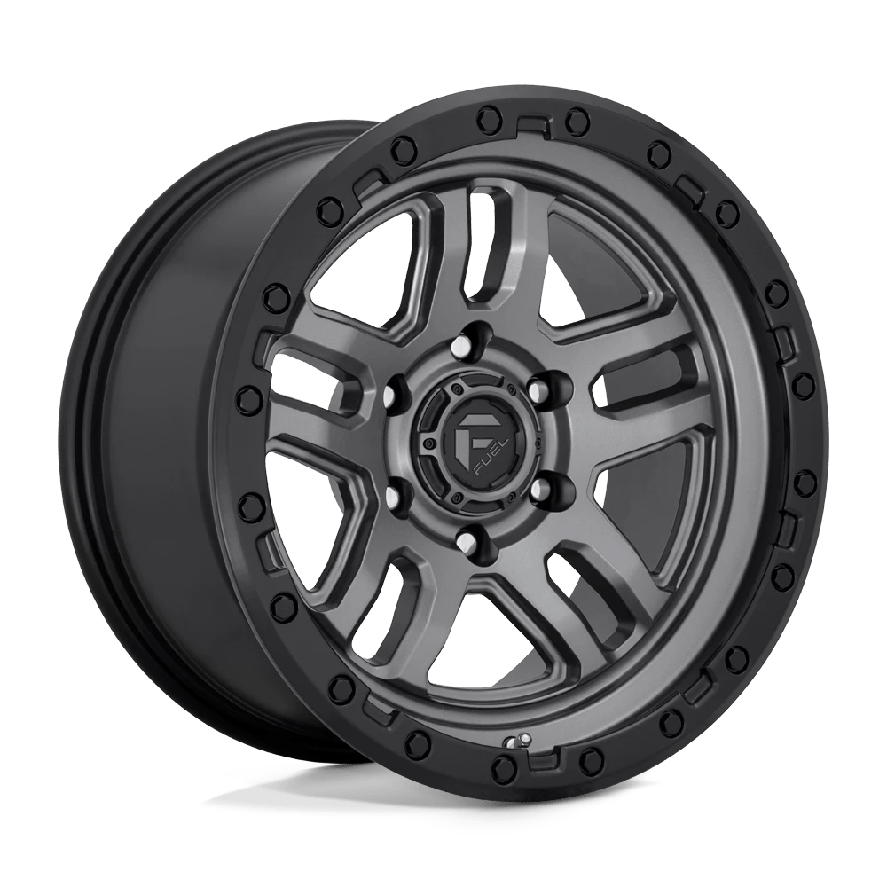FUEL D701 AMMO 18x9 6x135 -12 MATTE GUN METAL BLACK BEAD RING