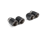 Akrapovic 2021+ BMW G87 M2, G80 M3 &amp; G82 M4 Classic Carbon Design Tail Pipe Set