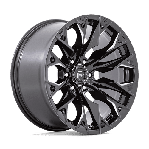 Fuel GLOSS BLACK MILLED D803 20x10 6x135 Wheels