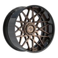 SENTALI BFX Gloss Black Lip / Gloss Bronze Centre BFX5 22x10 6x135/6x139.7 Wheels