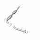 MagnaFlow Direct Fit Catalytic Converter 07-07/08 Toyota Tundra 5.7L Driver Side