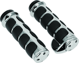 Kuryakyn ISO Grips With Throttle Boss Throttle-By-Wire Chrome