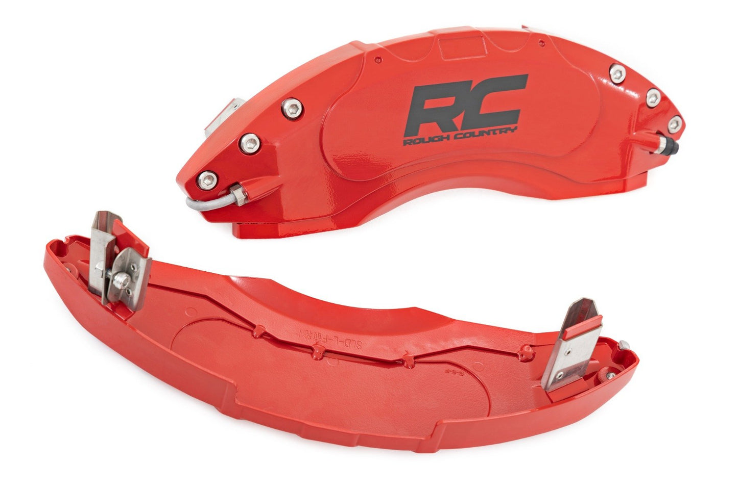 Caliper Covers | Front and Rear | Red | Jeep Wrangler JK/Wrangler Unlimited (07-18)