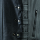 River Road Plains Leather Vest Black - Small