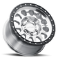 Method MR315 18x9 +18mm Offset 8x170 130.81mm CB Polished Wheel - Gloss Black Lip