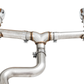AWE Tuning Audi 8V S3 Track Edition Exhaust w/Chrome Silver Tips 102mm