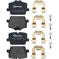 Brembo OE 2022 BMW i4/19-22 Z4/20-22 Toyota GR Supra PRIME Low-Met Brake Pad - Rear