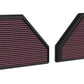 K&N 25+ BMW X5 M V8-4.4L High-Flow Replacement Air Filter