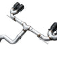AWE Tuning MK8 Volkswagen Golf R 3in Track Edition Quad Exhaust - Diamond Black Tips