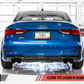 AWE Tuning Audi 8V S3 Track Edition Exhaust w/Diamond Black Tips 102mm