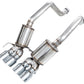 AWE Tuning C6 Chevrolet Corvette Z06/ZR1 Touring Edition Axle-Back Exhaust w/ Chrome Silver Tips