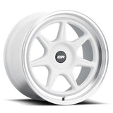ESR Wheels CR7 Gloss White Machine Lip 18x8.5 CUSTOM et30 cb67.1