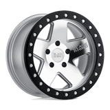 Black Rhino BRCRL 17X8.5 6X5.5 SLVR-MIR-BLK-LP 0MM Wheels