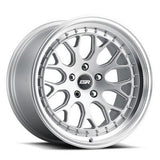 ESR CS01 HYPER SILVER/MACHINE LIP 18x10.5 5X114.3 ET22 cb72.6