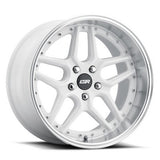 ESR Wheels CS15 GLOSS WHITE MACHINE LIP 18x8.5 5X114.3 ET30 CB72.56