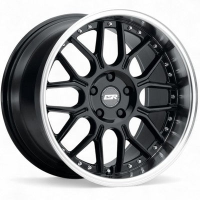 ESR Wheels CS18 Gloss Black-Machined Lip 18x9.5 5x112 et35 cb72.6