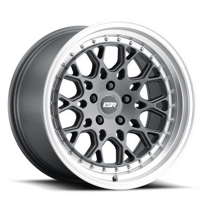ESR Wheels CS3 MATTE GRAPHITE/MATTE MACHINE LIP 18x8.5 5X100 ET30 cb72.6
