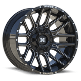 TWISTED OFF-ROAD TW3 Gloss Black Milled 22x10 8x165.1/8x170 Wheels | Offset: -18 | Backspace: 4.75 | Bore: nan
