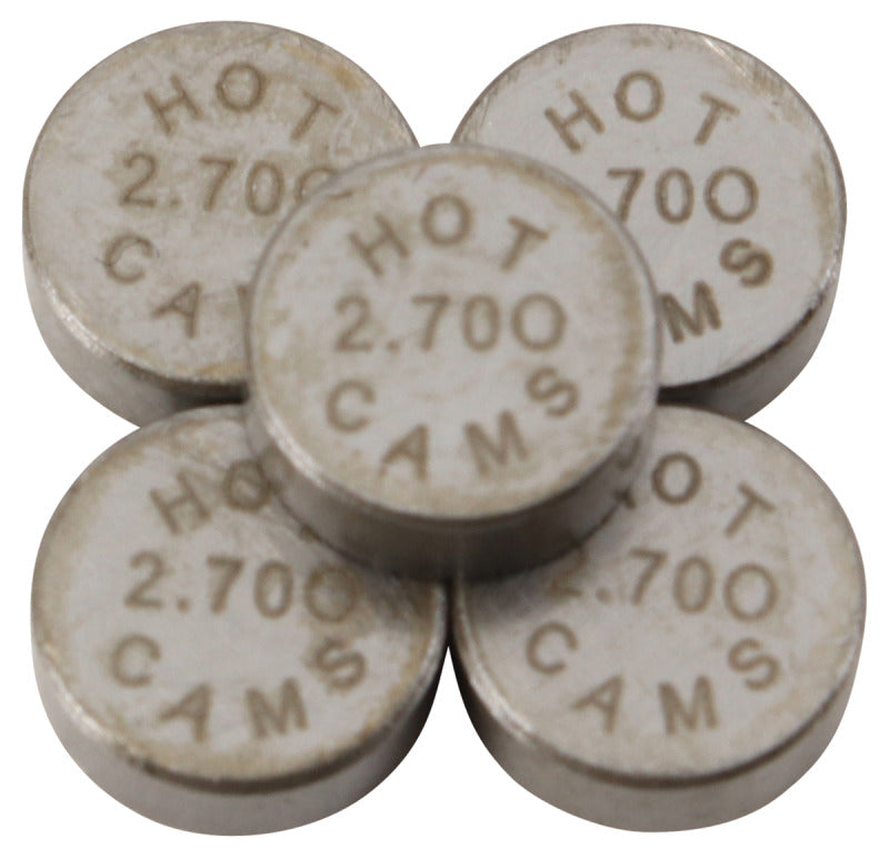 Hot Cams 2008-2013 Yamaha WR 250 R Dual Sport 250cc 2.70mm Shim Kit - 5 Pack