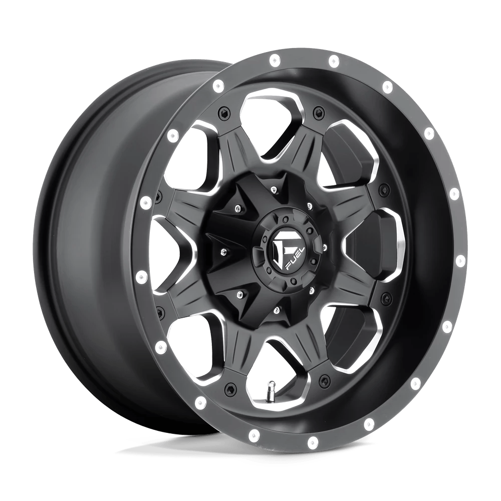 FUEL D534 BOOST 20x9 6x114.3/6x120 32 MATTE BLACK MILLED