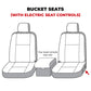 Covercraft 10-23 Toyota 4Runner Carhartt SeatSaver Custom Front Row Seat Covers - Gravel