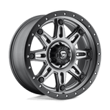 Fuel MATTE GUN METAL BLACK BEAD RING D568 20x9 6x135 Wheels