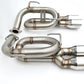 Invidia 22+ Subaru WRX Twin Loop 3.5in. Single Layer S.S Tip Axle-Back Exhaust