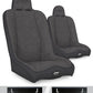 PRP Jeep Wrangler CJ7/YJ Daily Driver High Back Suspension Seats Kit (Pair) - Gray