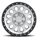 Method MR315 18x9 +18mm Offset 8x170 130.81mm CB Polished Wheel - Gloss Black Lip