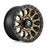 Fuel MATTE BRONZE BLACK BEAD RING D600 15x7 4x137 Wheels