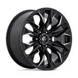 Fuel GLOSS BLACK MILLED D803 20x9 6x135 Wheels