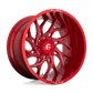 FUEL D742 RUNNER 22x10 8x170 -18 CANDY RED MILLED